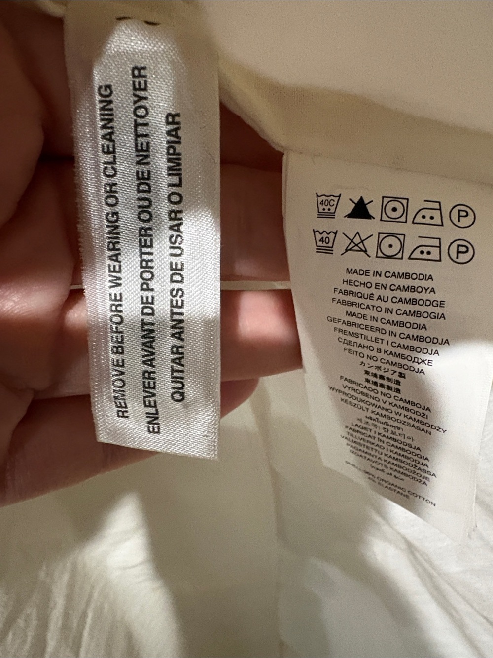 🤍 NWT Michael Michael Kors White Wrap Midi Dress – Size Large – MSRP $295 - Picture 8 of 8